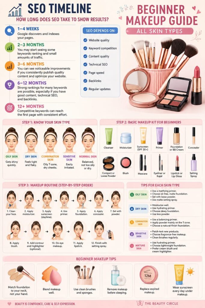 How Long SEO Take to Show Results? A Complete Basic Make-up Beginner Tips image